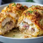 Delicious Stuffed Chicken Cordon Bleu Bake in Just 30 Minutes 6 Stuffed Chicken Cordon Bleu Bake