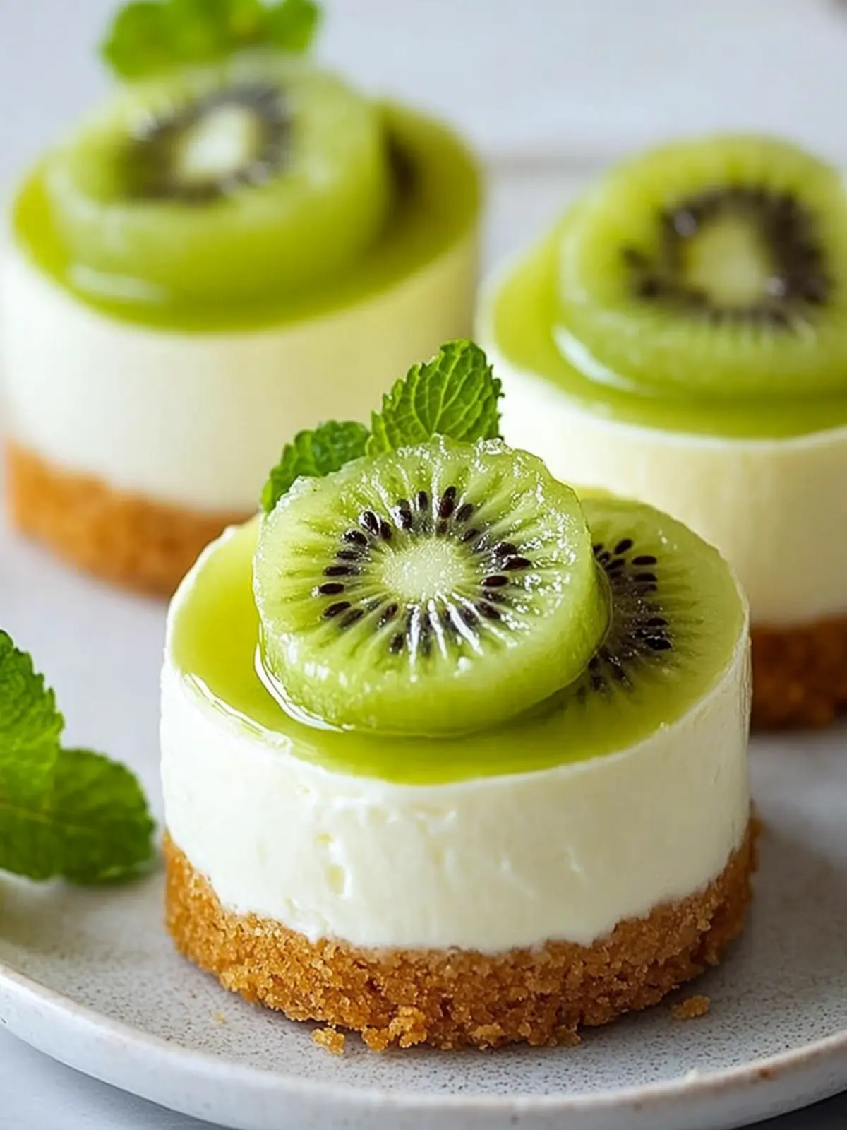 Mini Kiwi Cheesecake: A Zesty Delight You Can’t Resist 4 Mini Kiwi Cheesecake
