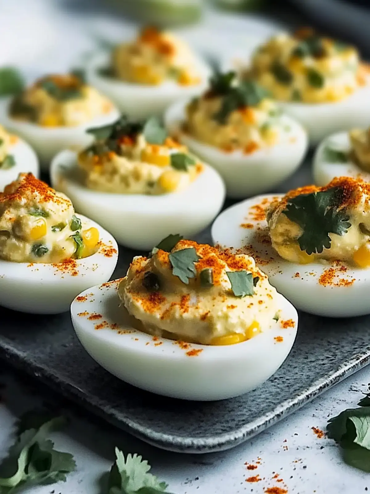 Zesty Mexican Street Corn Deviled Eggs for Fun Gatherings 5 Mexican Street Corn Deviled Eggs