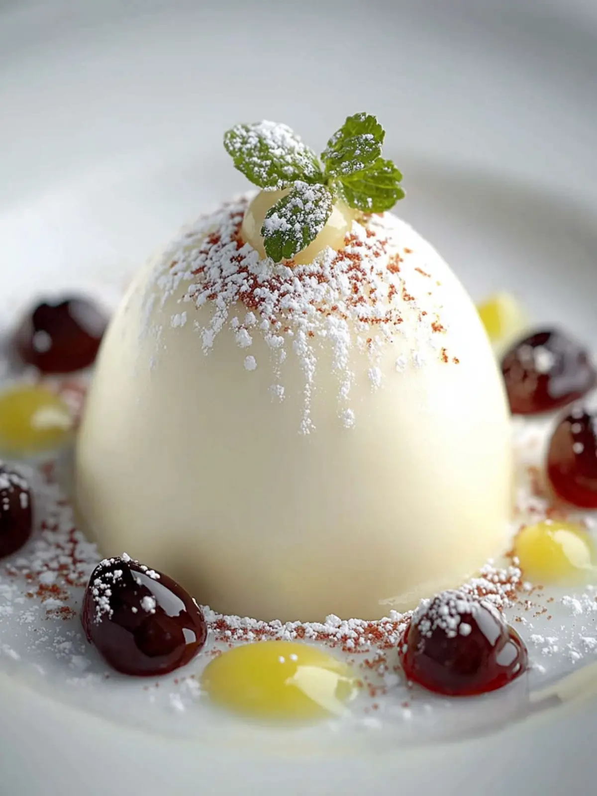 Decadent Elegant White Chocolate Mousse Dome for Impressing Guests 2 Elegant White Chocolate Mousse Dome