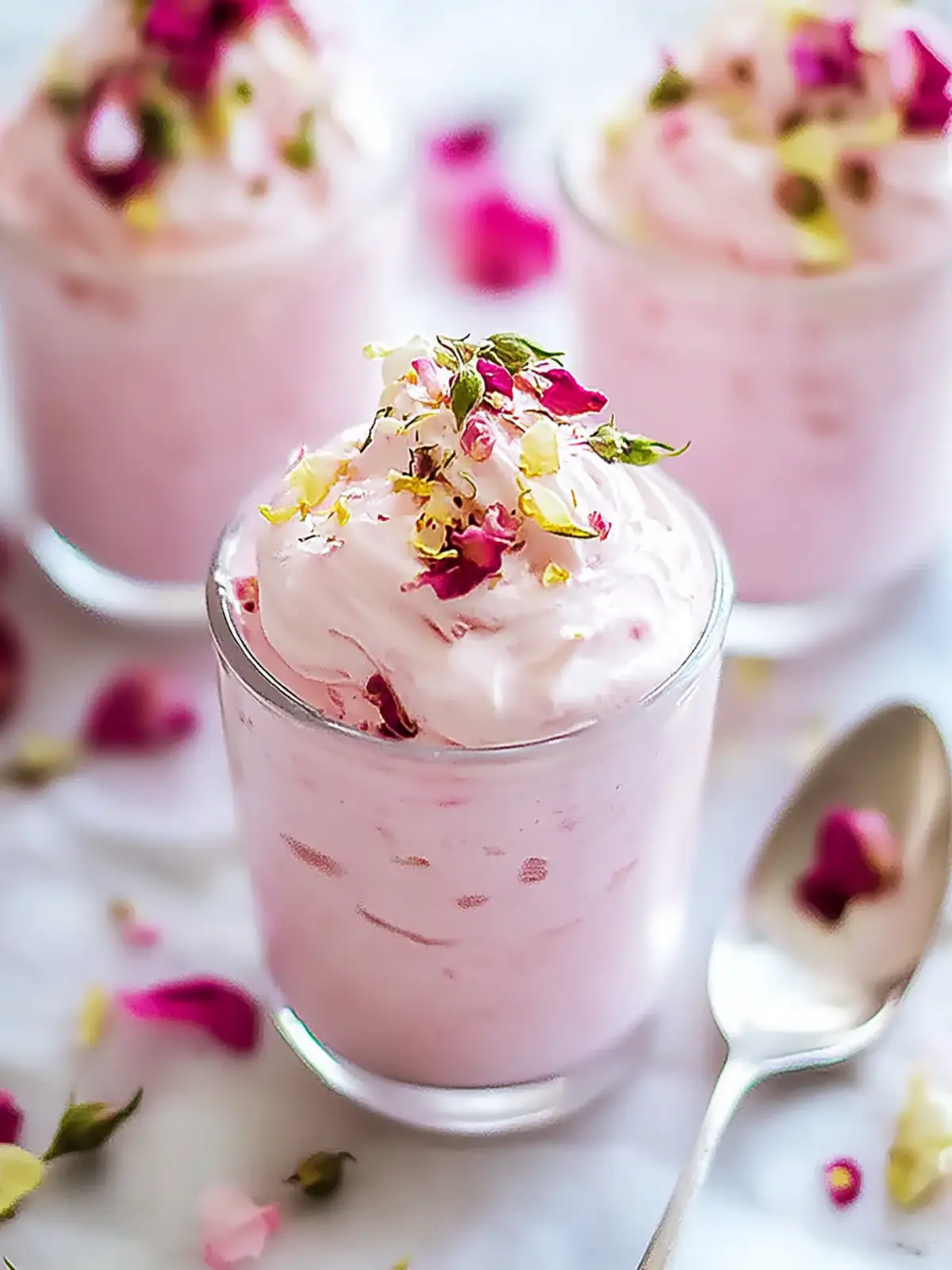 Delightful Rose Milk Mousse for a Sweet Floral Escape 2 Rose Milk Mousse