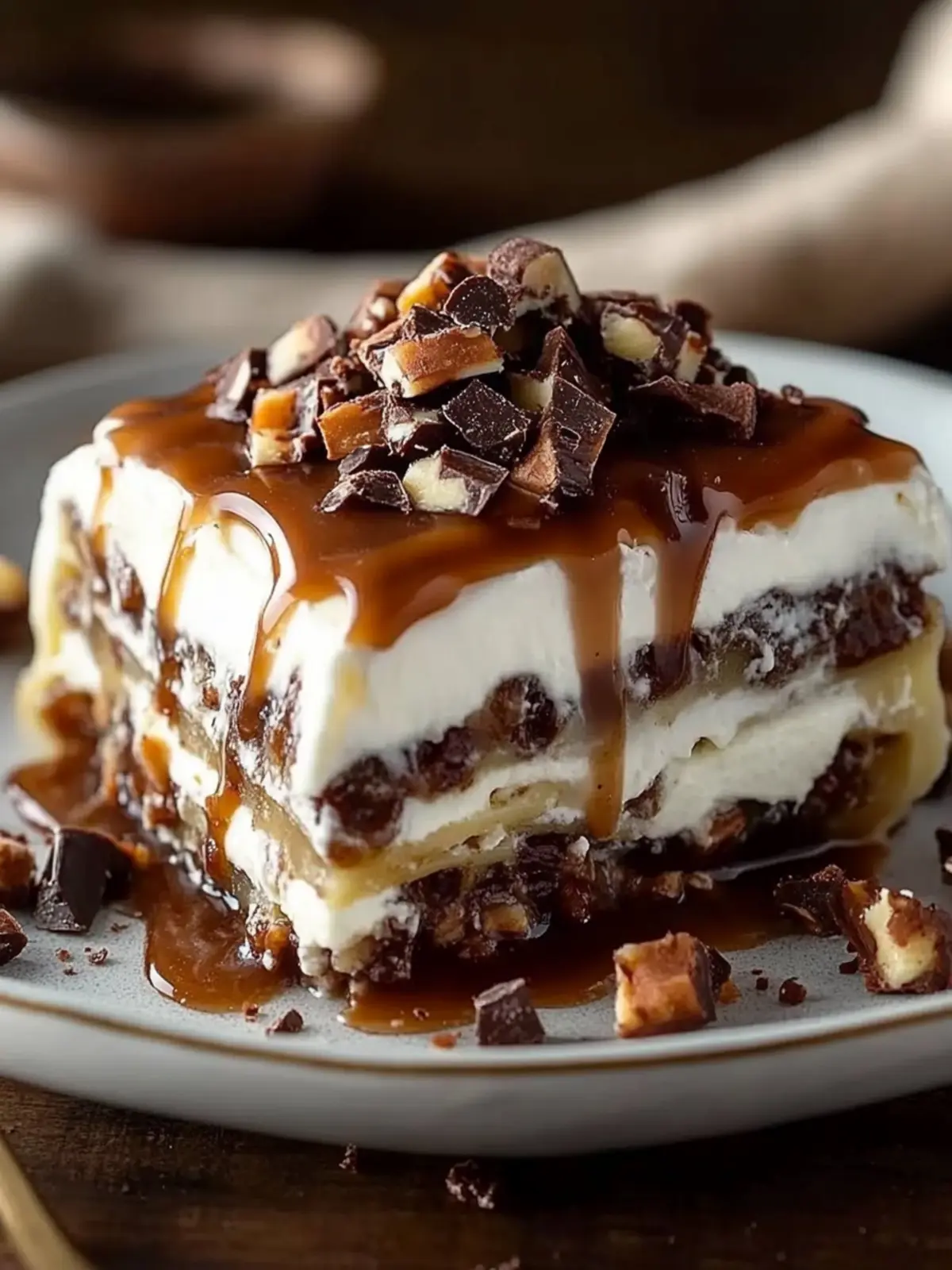 No-Bake Turtle Lasagna Dessert: Indulge in Sweet Layers 2 No-Bake Turtle Lasagna Dessert