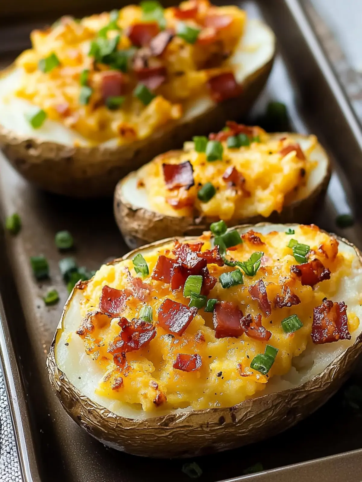 Twice Baked Loaded Breakfast Potatoes for a Hearty Start 4 Twice Baked Loaded Breakfast Potatoes