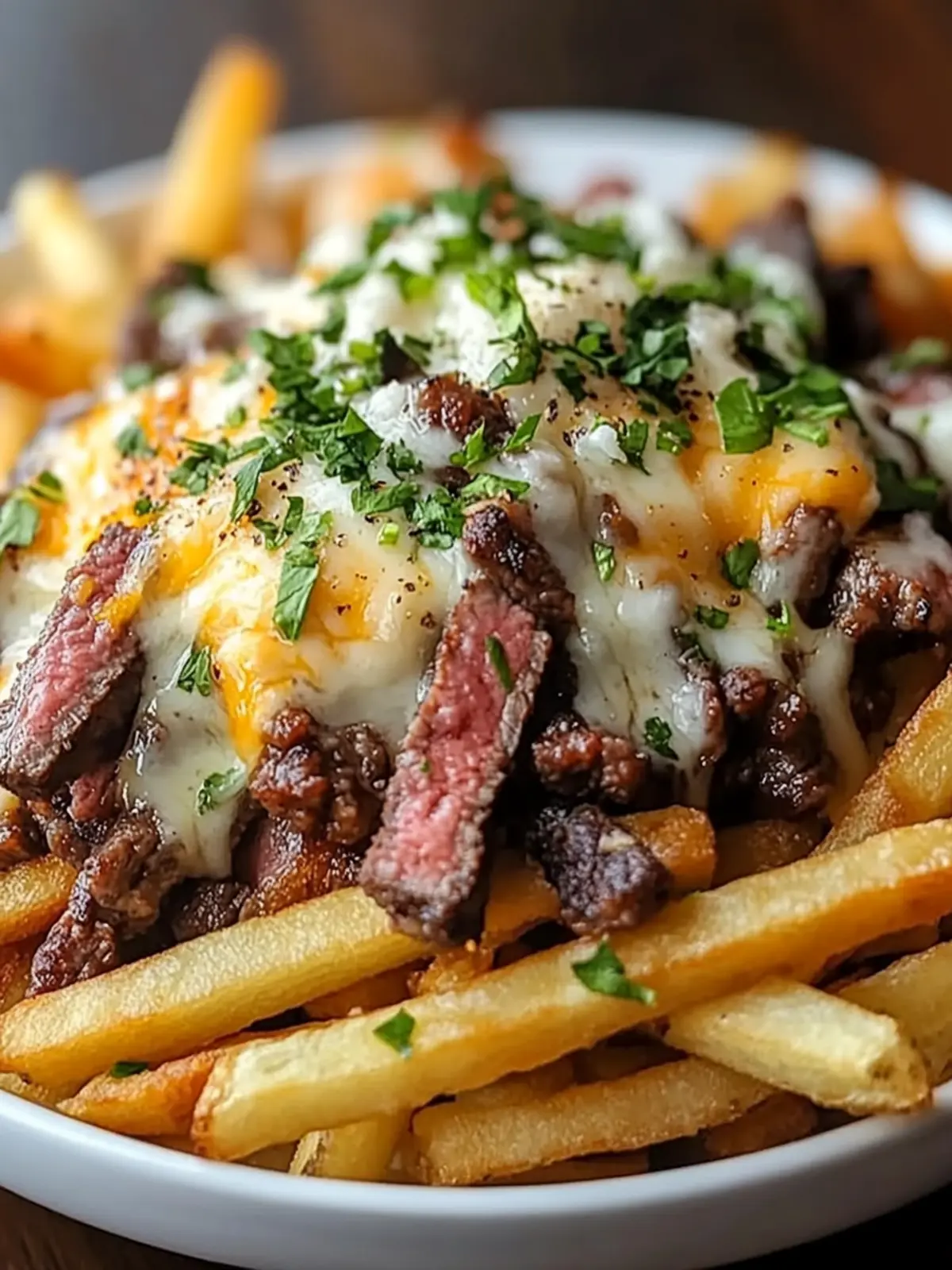 Steak & Cheese Loaded Fries: Ultimate Comfort Food Delight 5 Steak & Cheese Loaded Fries
