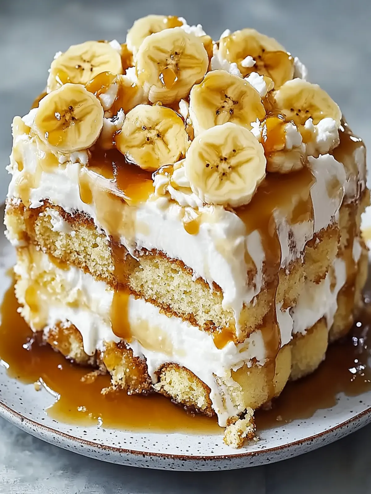 Indulge in Bananas Foster Poke Cake for a Sweet Surprise 3 Bananas Foster Poke Cake