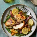 Zesty Lemon-Thyme Chicken with Spring Sauté in Just 35 Minutes 2 Lemon-Thyme Chicken with Spring Sauté