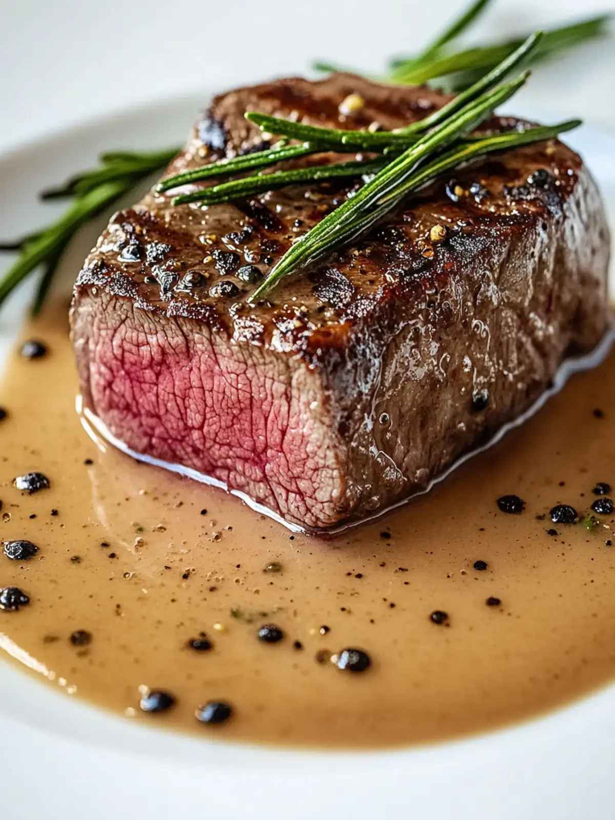 Savor Sirloin Steak with Peppercorn Sauce for Easy Gourmet Night 4 Sirloin Steak with Peppercorn Sauce