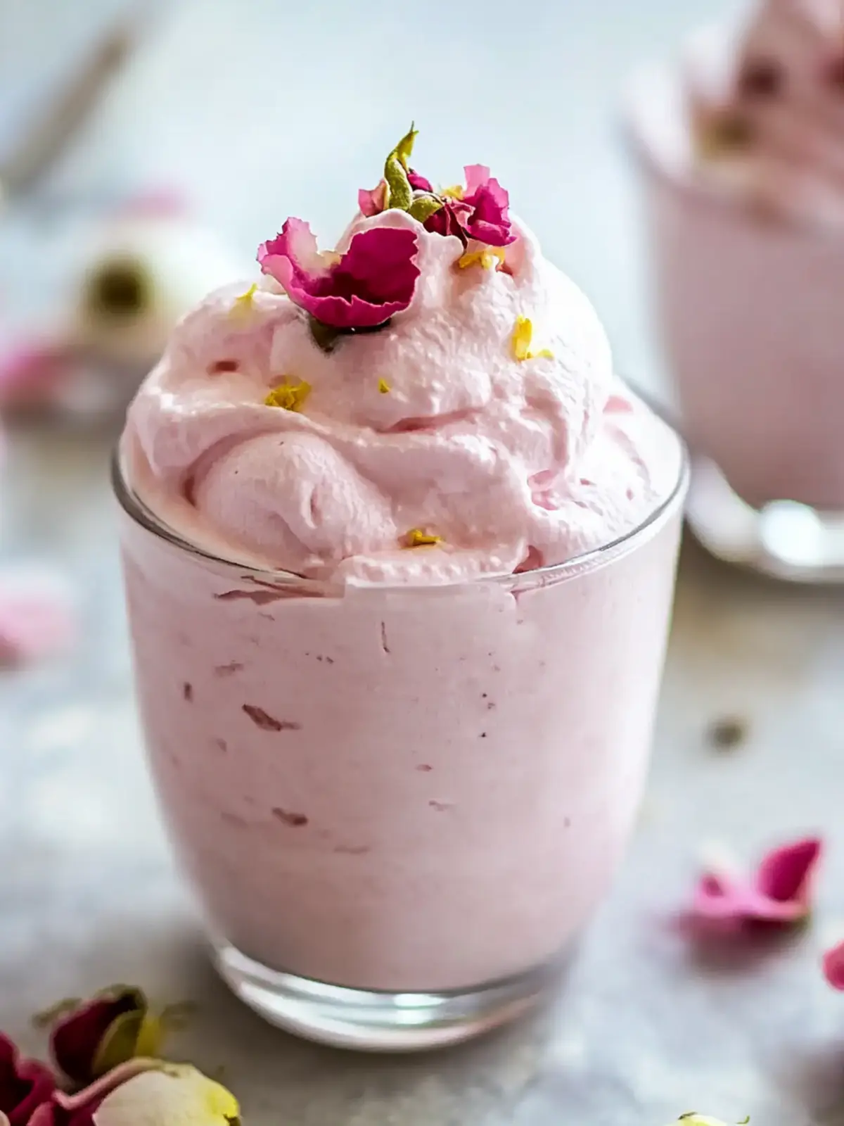 Delightful Rose Milk Mousse for a Sweet Floral Escape 4 Rose Milk Mousse