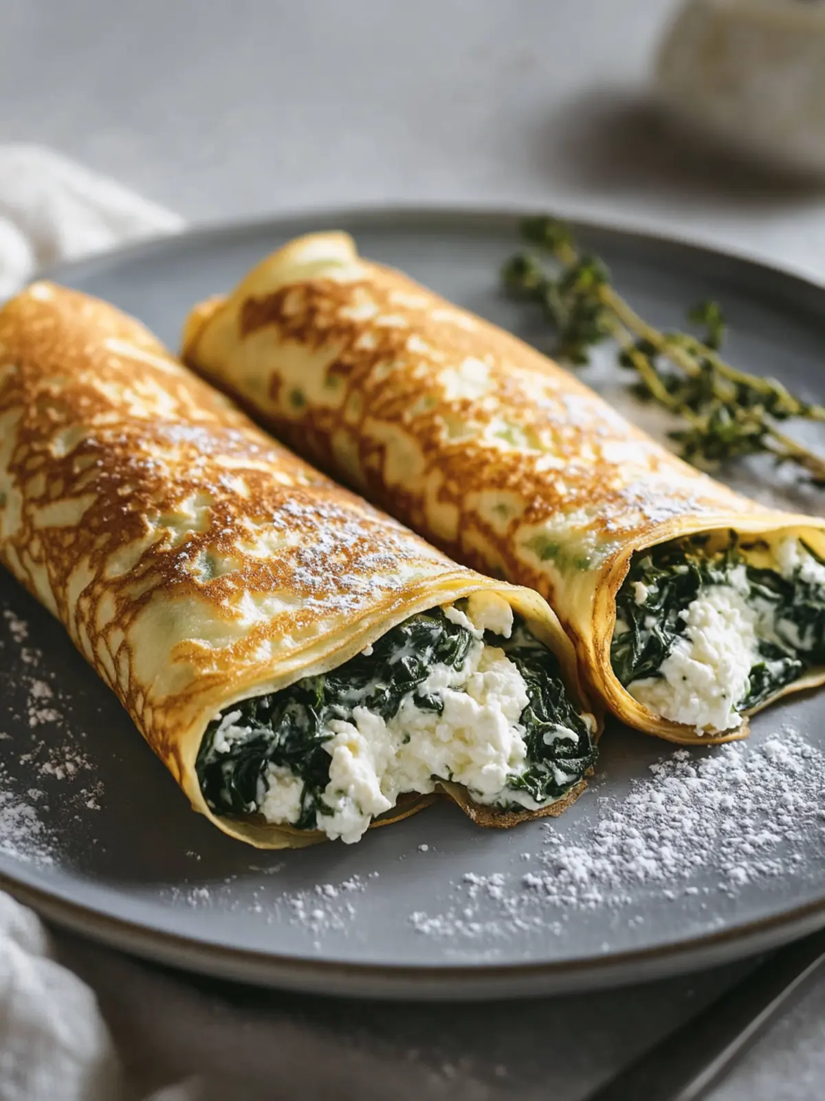 Savory Ricotta & Spinach Stuffed Crêpes for a Cozy Brunch 5 Savory Ricotta & Spinach Stuffed Crêpes