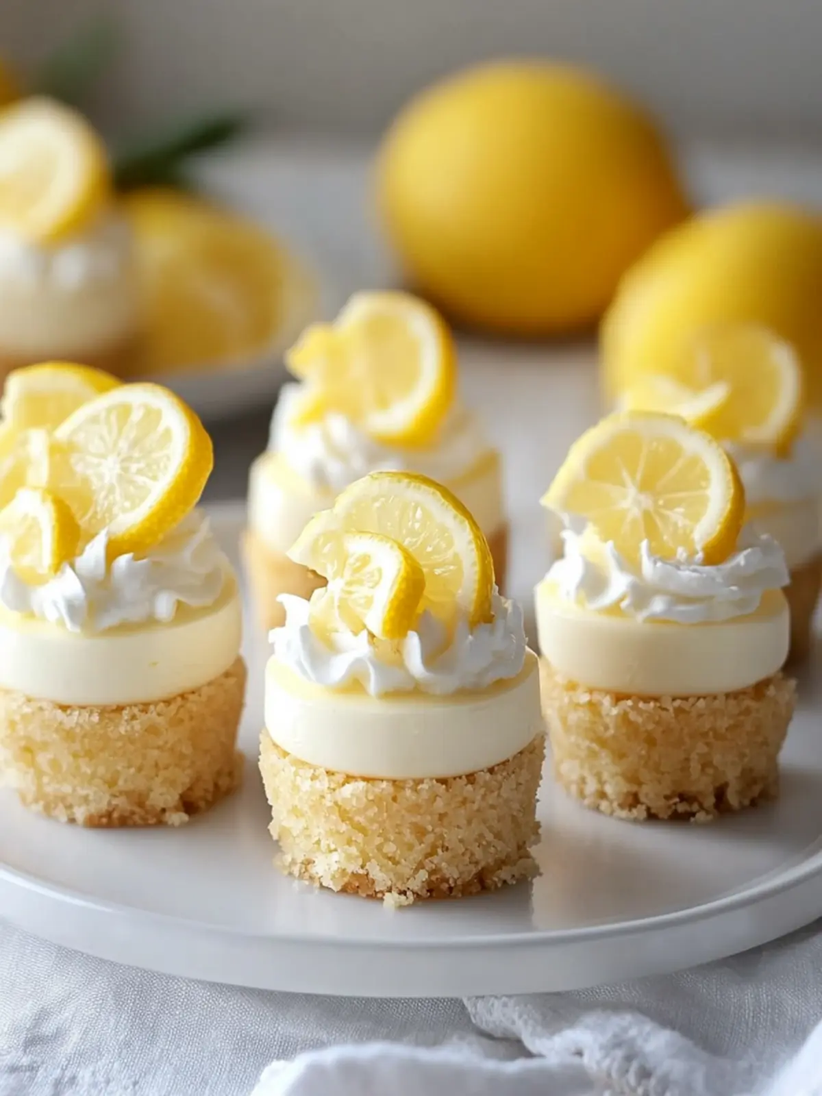 Mini Lemon Cheesecake Cups: Easy, Zesty Desserts for Everyone 5 Mini Lemon Cheesecake Cups