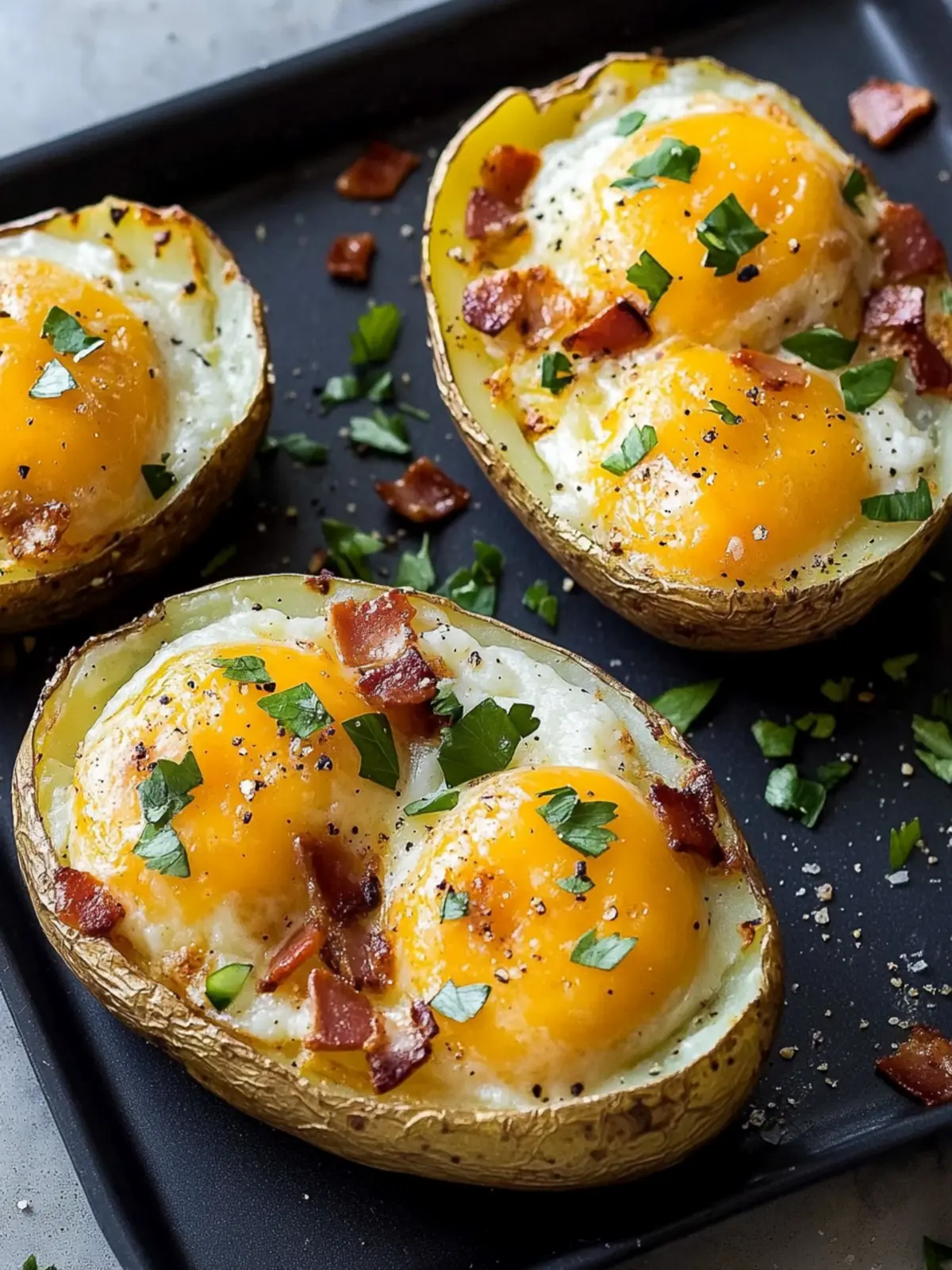 Twice Baked Loaded Breakfast Potatoes for a Hearty Start 3 Twice Baked Loaded Breakfast Potatoes
