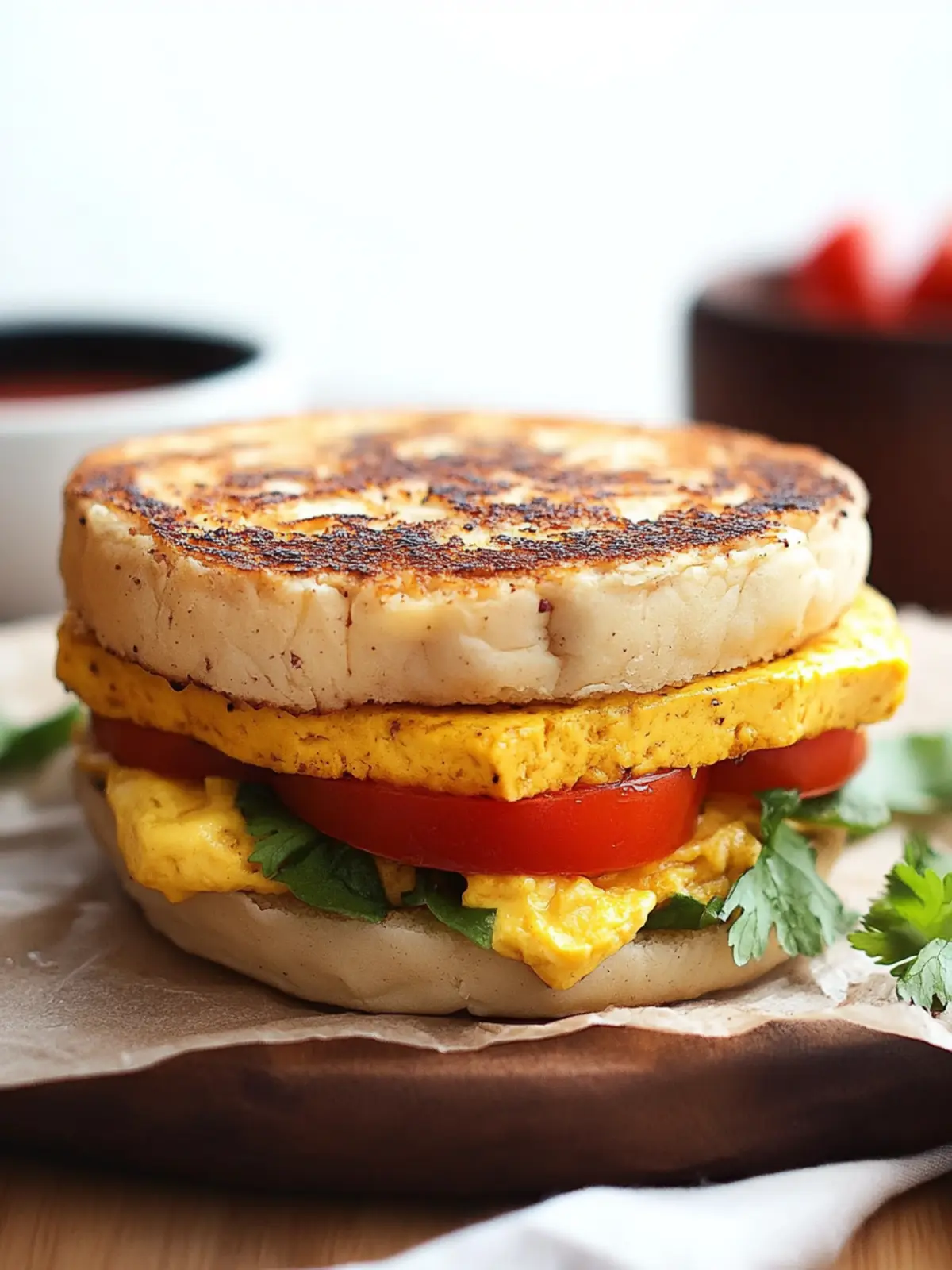 Delicious Tofu Breakfast Sandwich for Energizing Mornings 3 Tofu Breakfast Sandwich