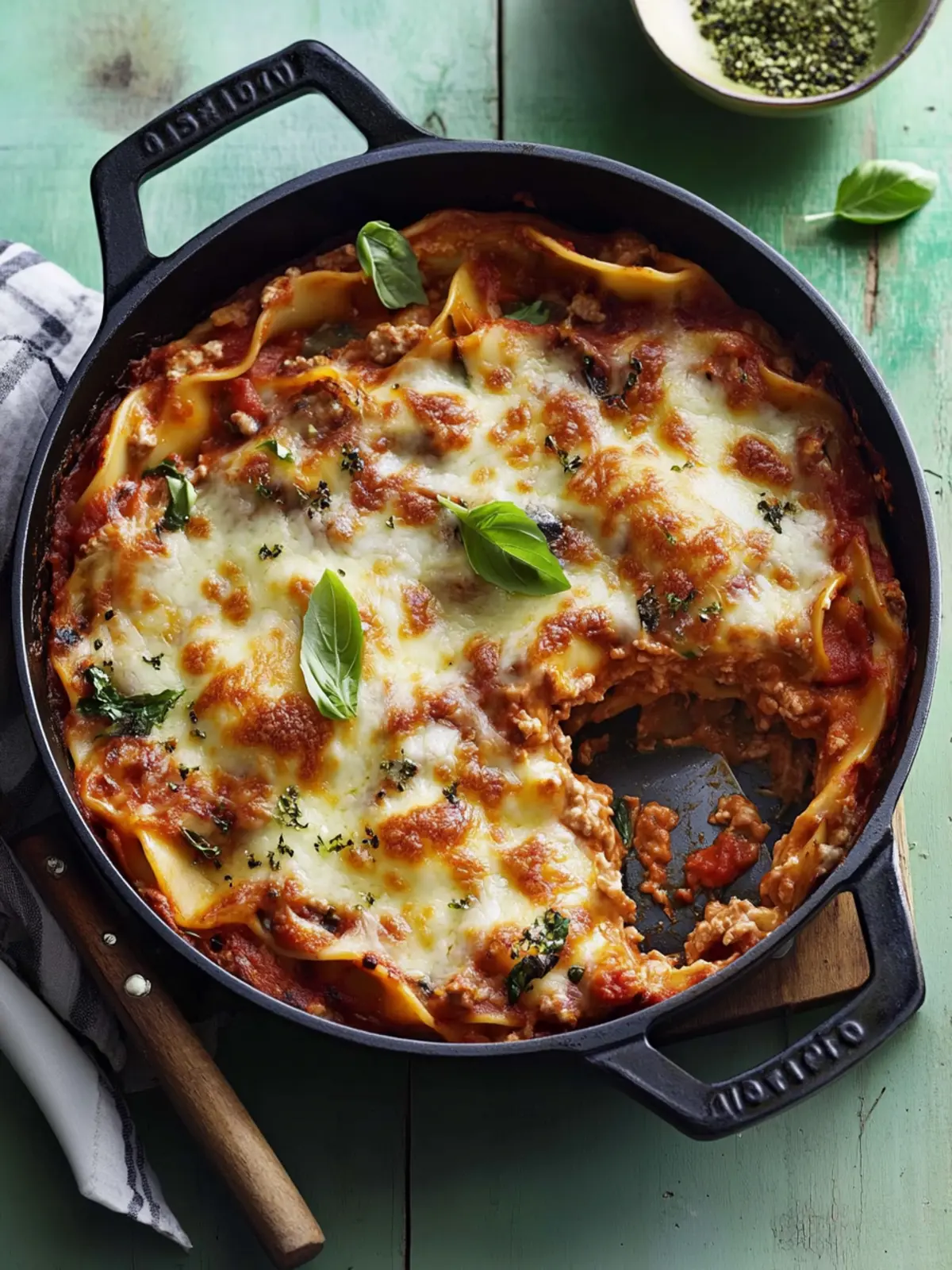 Creamy Tomato Skillet Lasagna That's Ready in 35 Minutes 4 Creamy Tomato Skillet Lasagna