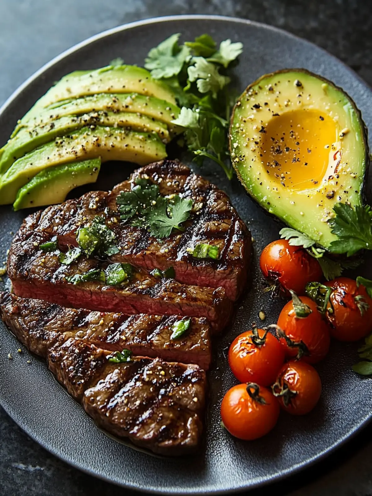 Savory Steak with Avocado for a Hearty Dinner Delight 2 Steak with Avocado