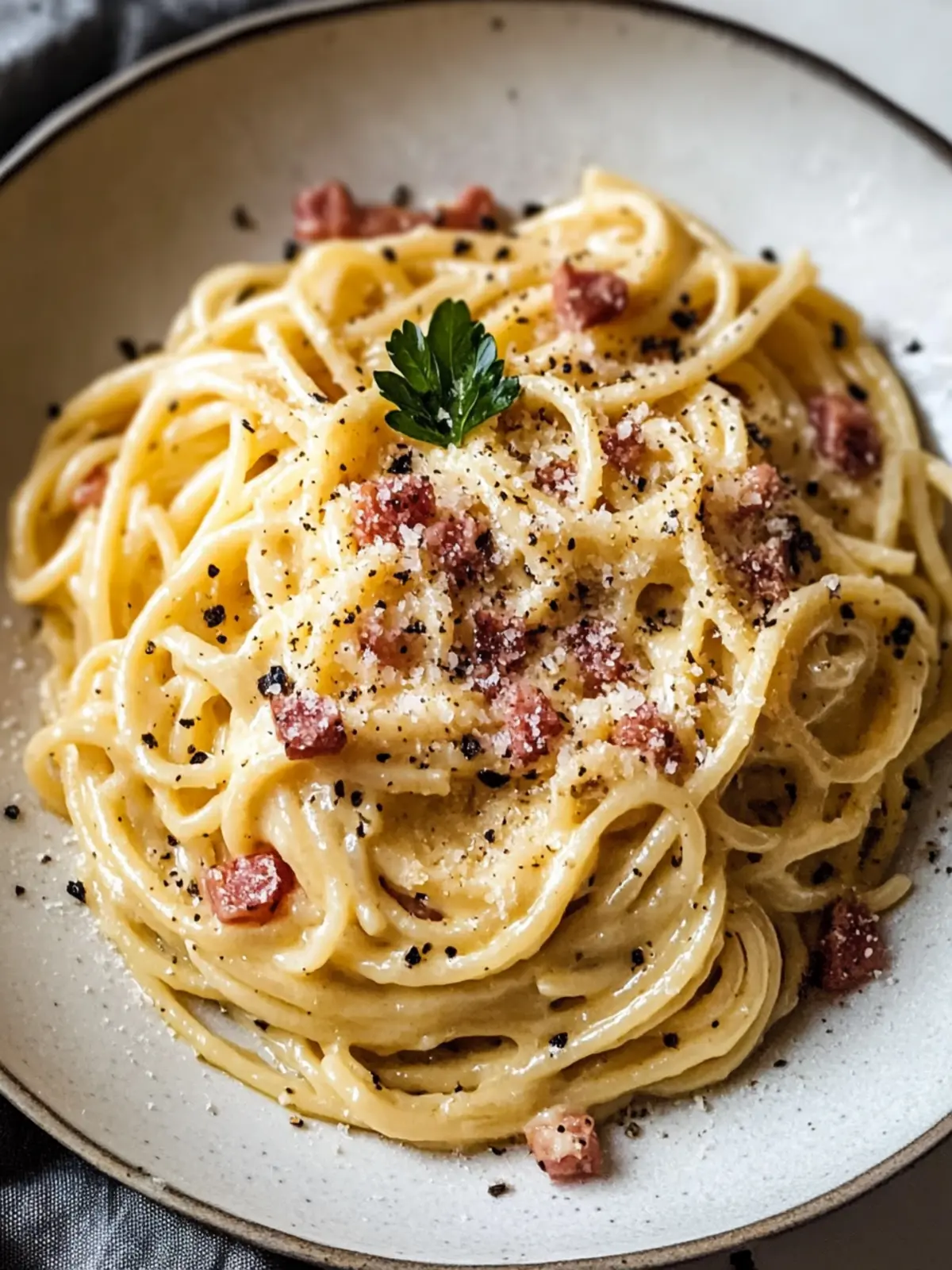 Classic Italian Carbonara: Creamy Comfort in Every Bite 4 Classic Italian Carbonara