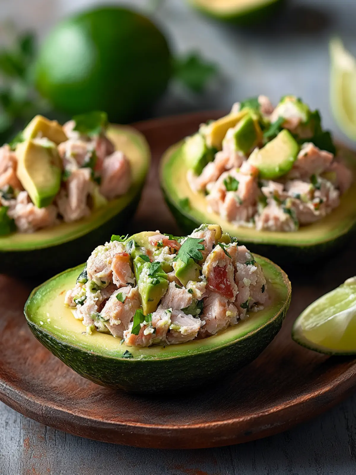 Tuna Stuffed Avocados: Quick, Healthy Delight in 10 Minutes 3 Tuna Stuffed Avocados