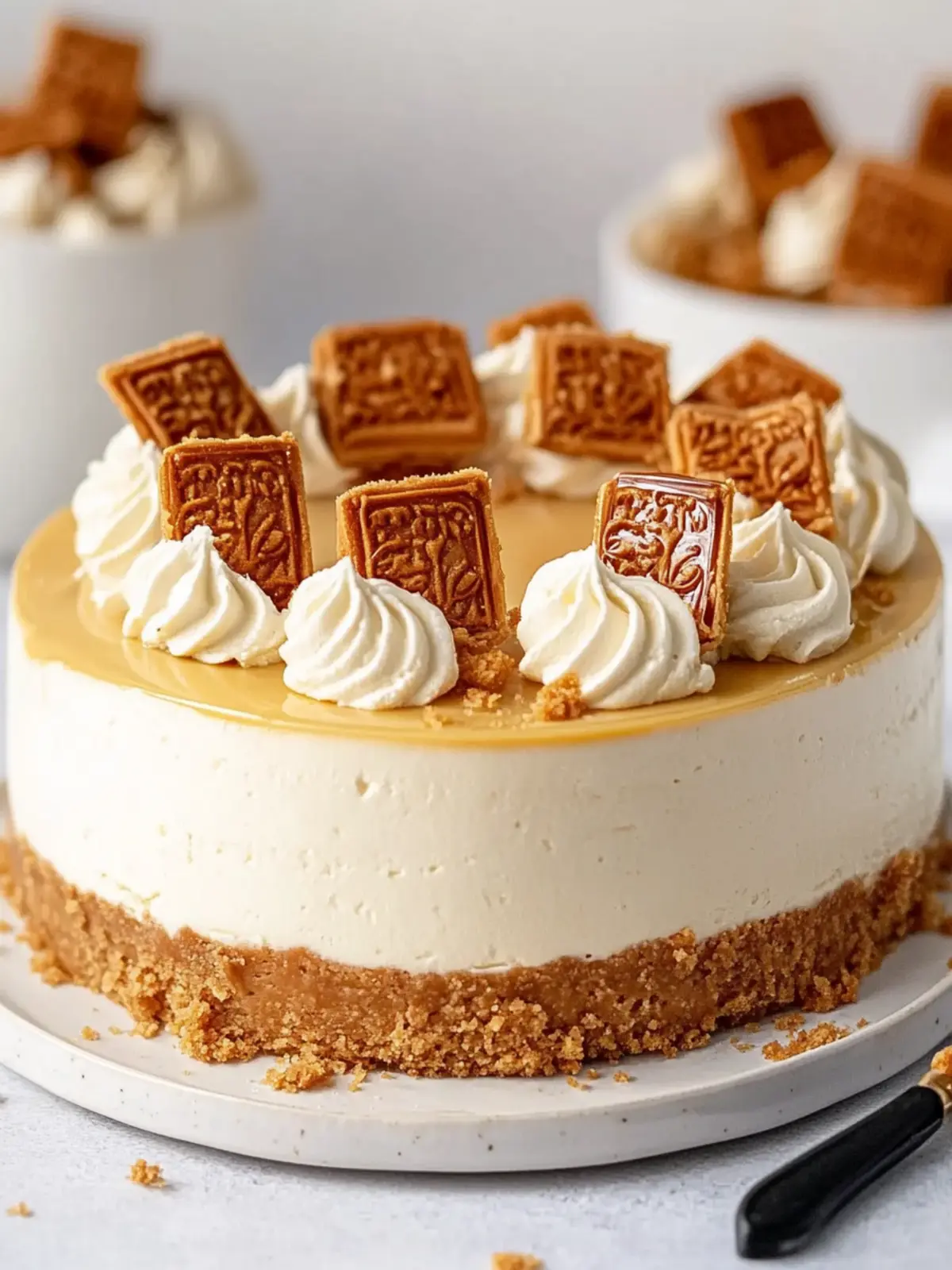Irresistible No-Bake Lotus Biscoff Cheesecake to Savor 3 Lotus Biscoff Cheesecake