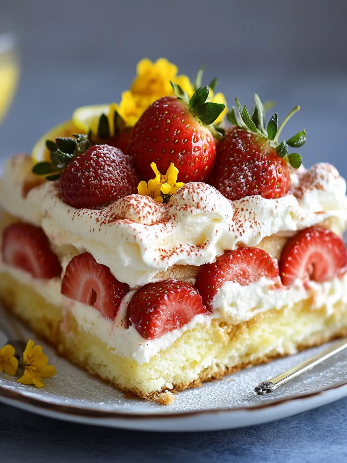 Refreshing Strawberry Lemon Tiramisu for No-Bake Summer Bliss 4 Strawberry Lemon Tiramisu