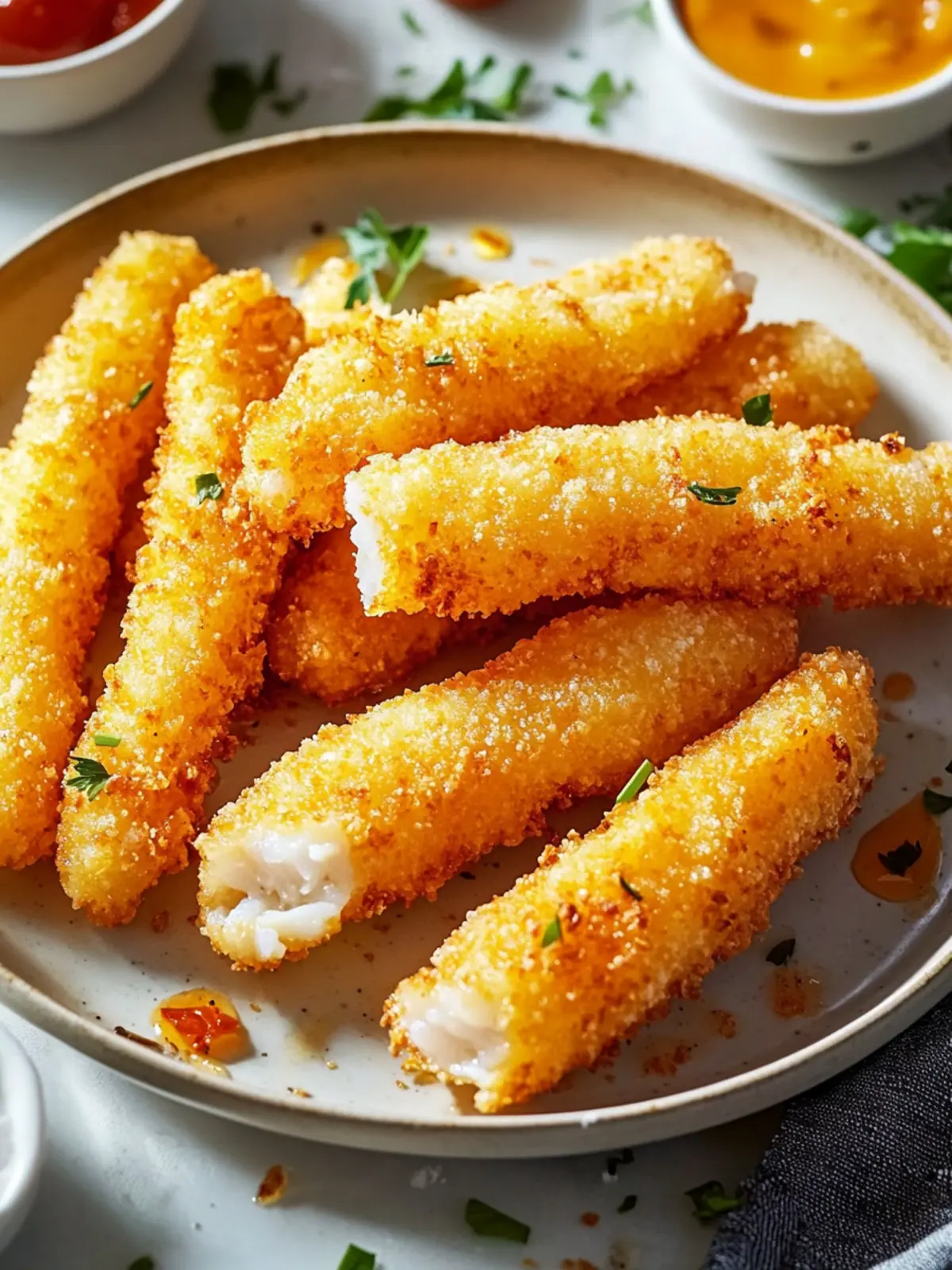 Crispy Golden Fish Sticks with a Tangy Twist You’ll Love 4 Crispy Golden Fish Sticks