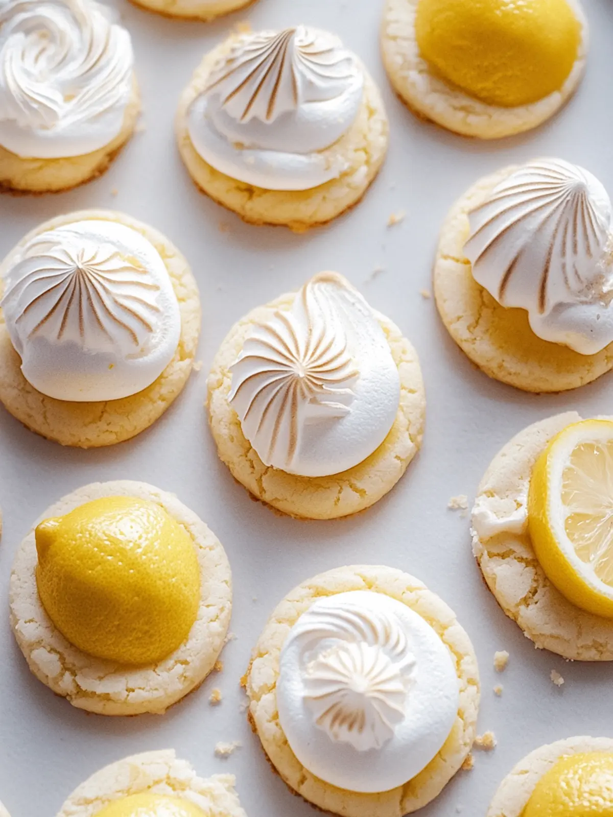 Delicious Lemon Meringue Cookies That Melt in Your Mouth 3 Lemon Meringue Cookies