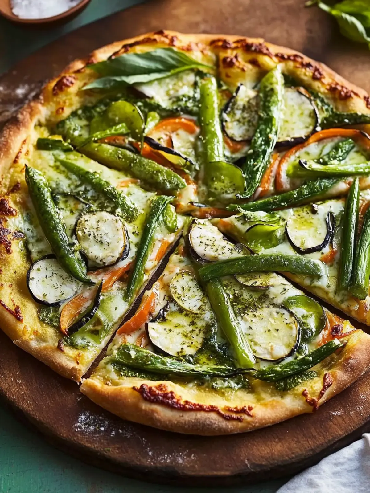 Irresistible Spring Vegetable Pizza: Fresh & Flavorful Delight 2 Spring Vegetable Pizza