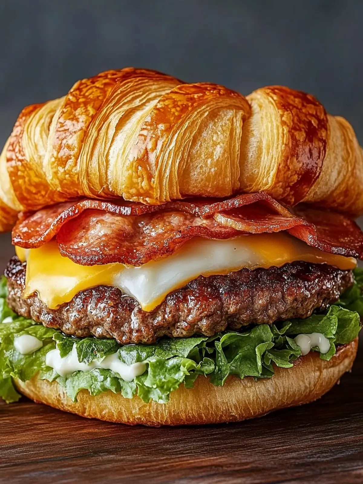 Irresistible Croissant Smash Burger Recipe for a Flavor Throwdown 4 Croissant Smash Burger
