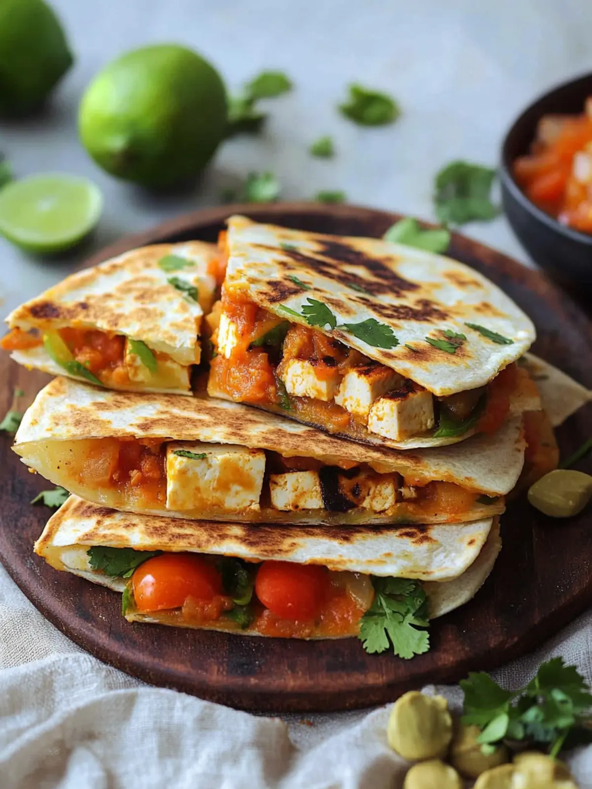 Savory Tofu Quesadilla: Quick, Delicious, and Vegan-friendly 5 Tofu Quesadilla