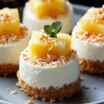 Guilt-Free Mini Pineapple Coconut Milk Cheesecakes Recipe 10 Mini Pineapple Coconut Milk Cheesecakes