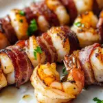 Bacon Wrapped Shrimp Air Fryer Magic for Gourmet Bites 10 Bacon Wrapped Shrimp Air Fryer