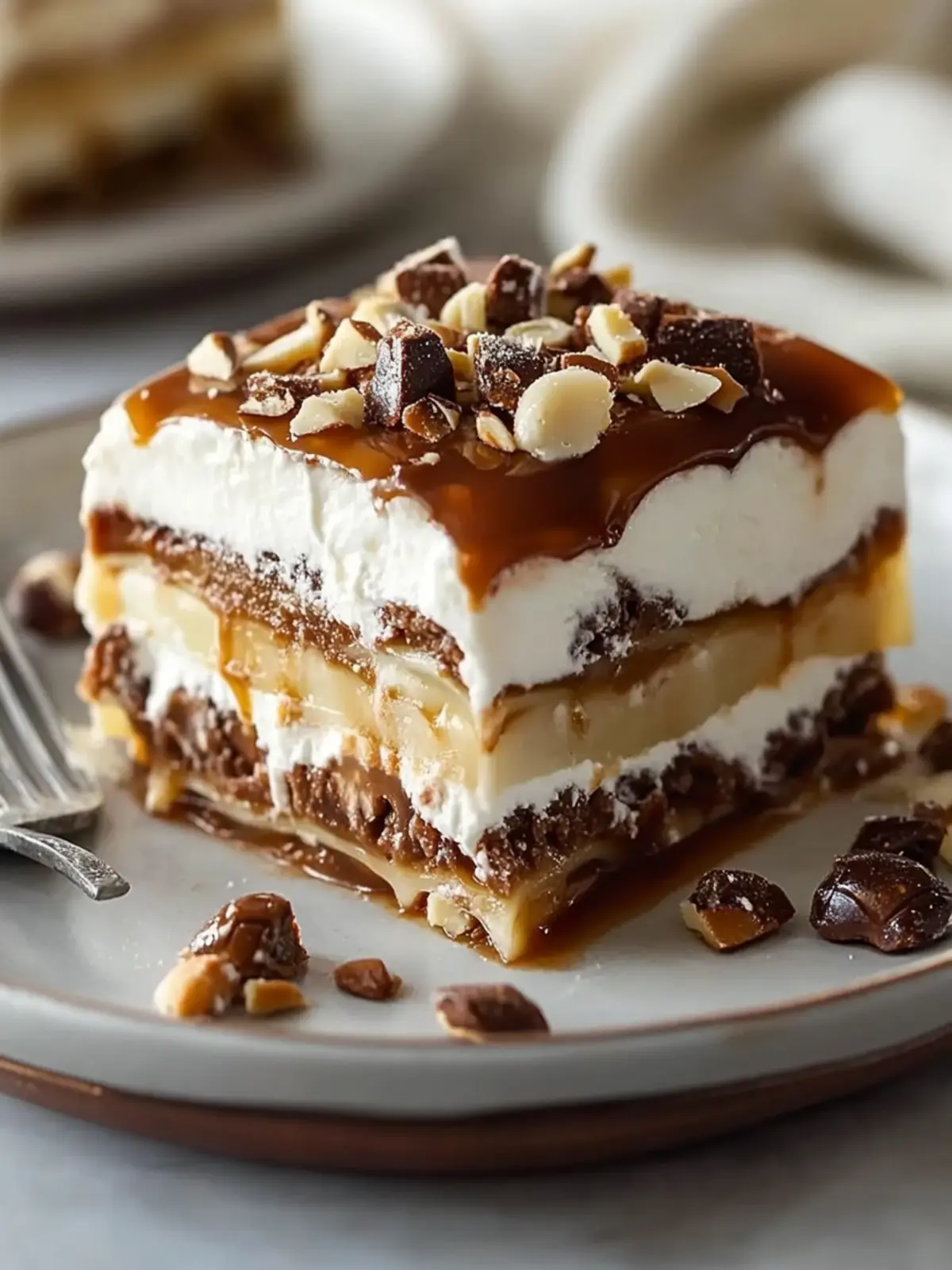No-Bake Turtle Lasagna Dessert: Indulge in Sweet Layers 4 No-Bake Turtle Lasagna Dessert