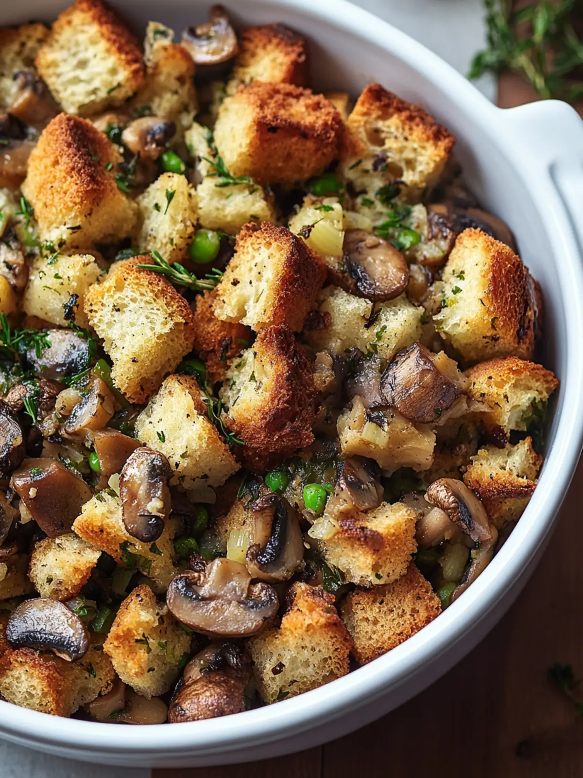 Delicious Chestnut and Mushroom Stuffing for a Cozy Feast 5 Chestnut and Mushroom Stuffing