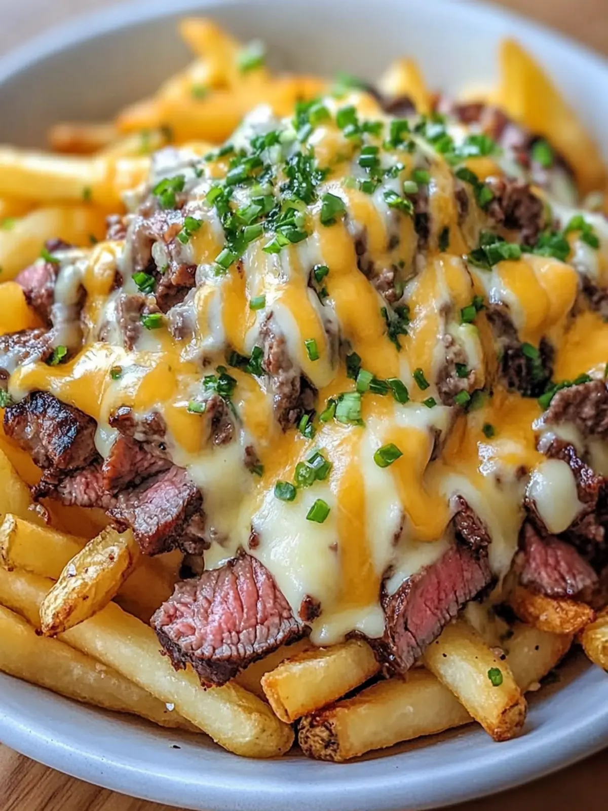 Steak & Cheese Loaded Fries: Ultimate Comfort Food Delight 4 Steak & Cheese Loaded Fries
