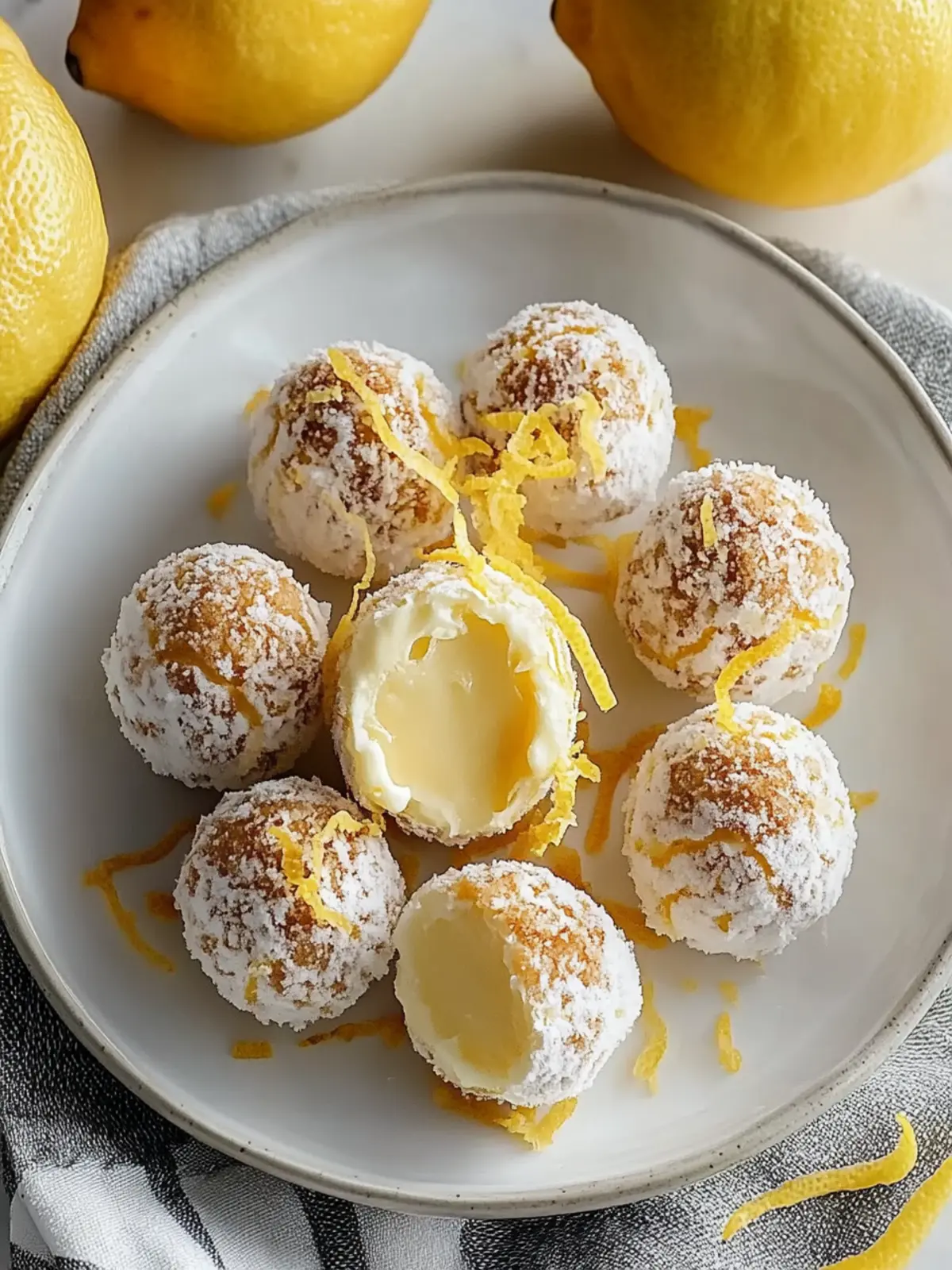 Creamy Lemon Truffles to Brighten Your Dessert Table 2 Creamy Lemon Truffles