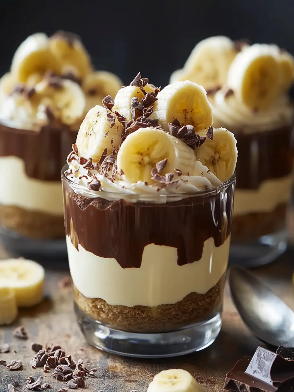 Decadent Chocolate Banana Dessert Cups You'll Love 5 Chocolate Banana Dessert Cups