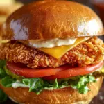 Savor the Flavor of Cowboy Butter Crispy Chicken Sandwich 2 Cowboy Butter Crispy Chicken Sandwich