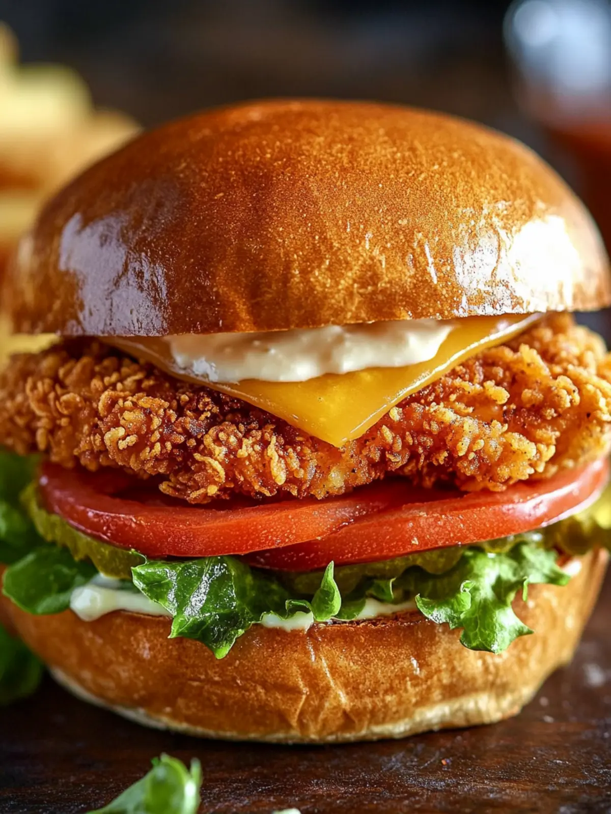 Savor the Flavor of Cowboy Butter Crispy Chicken Sandwich 5 Cowboy Butter Crispy Chicken Sandwich