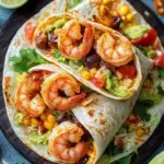 Savory Shrimp Burrito: Quick Fresh Flavor in Every Bite 3 Shrimp Burrito