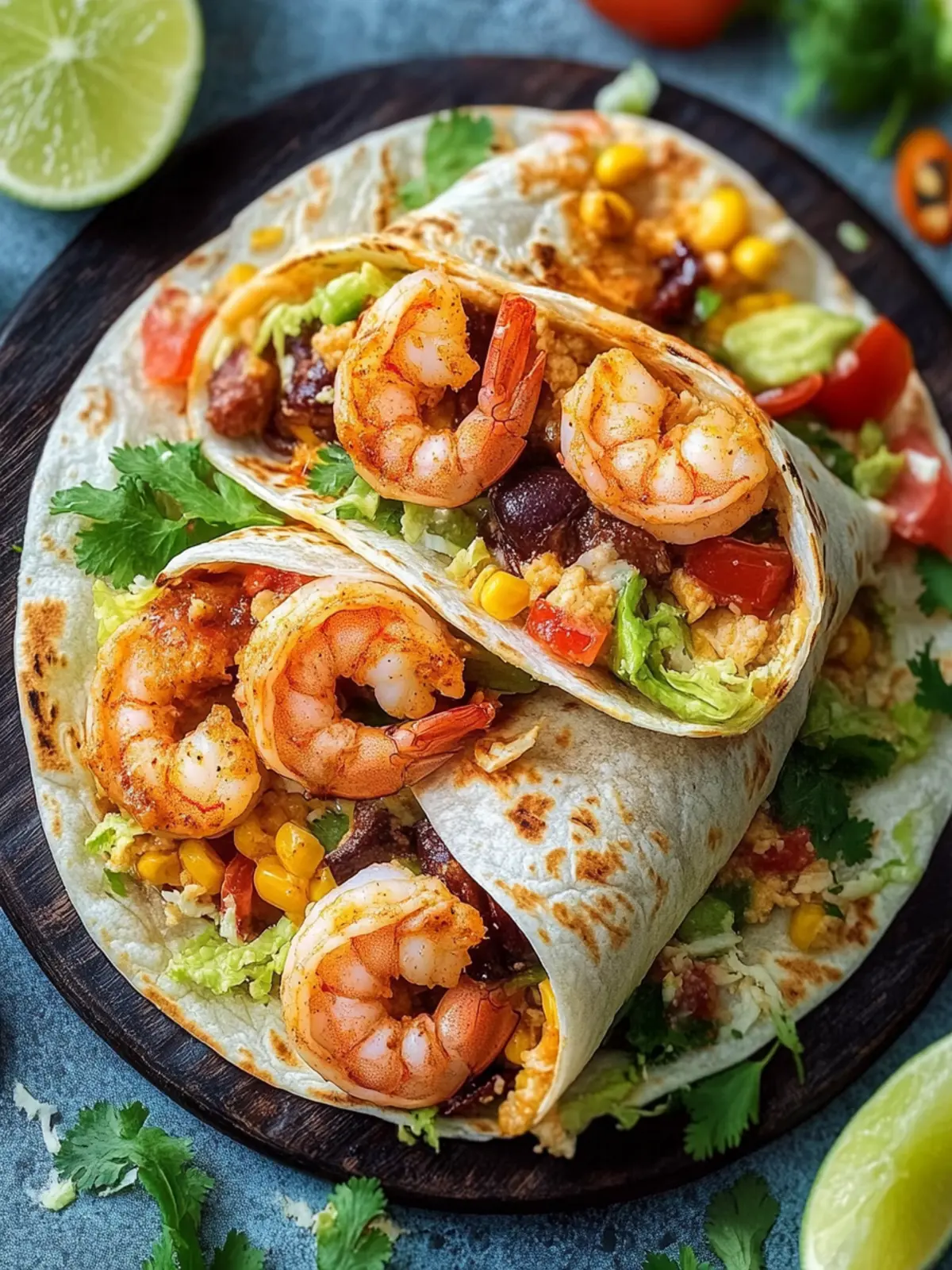 Savory Shrimp Burrito: Quick Fresh Flavor in Every Bite 5 Shrimp Burrito