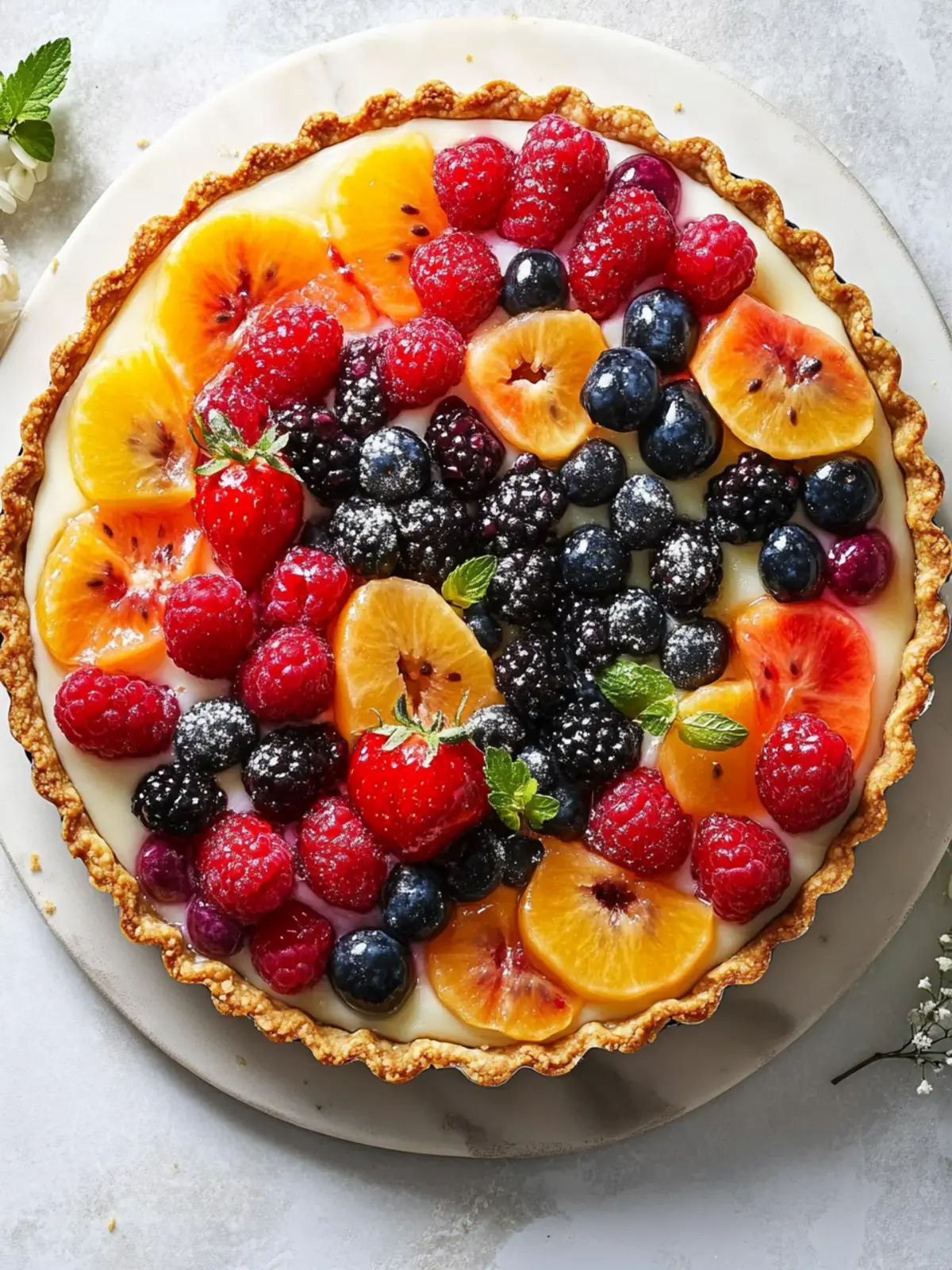 Delicious Fruit Tart Recipe That Will Wow Your Guests 4 Fruit Tart