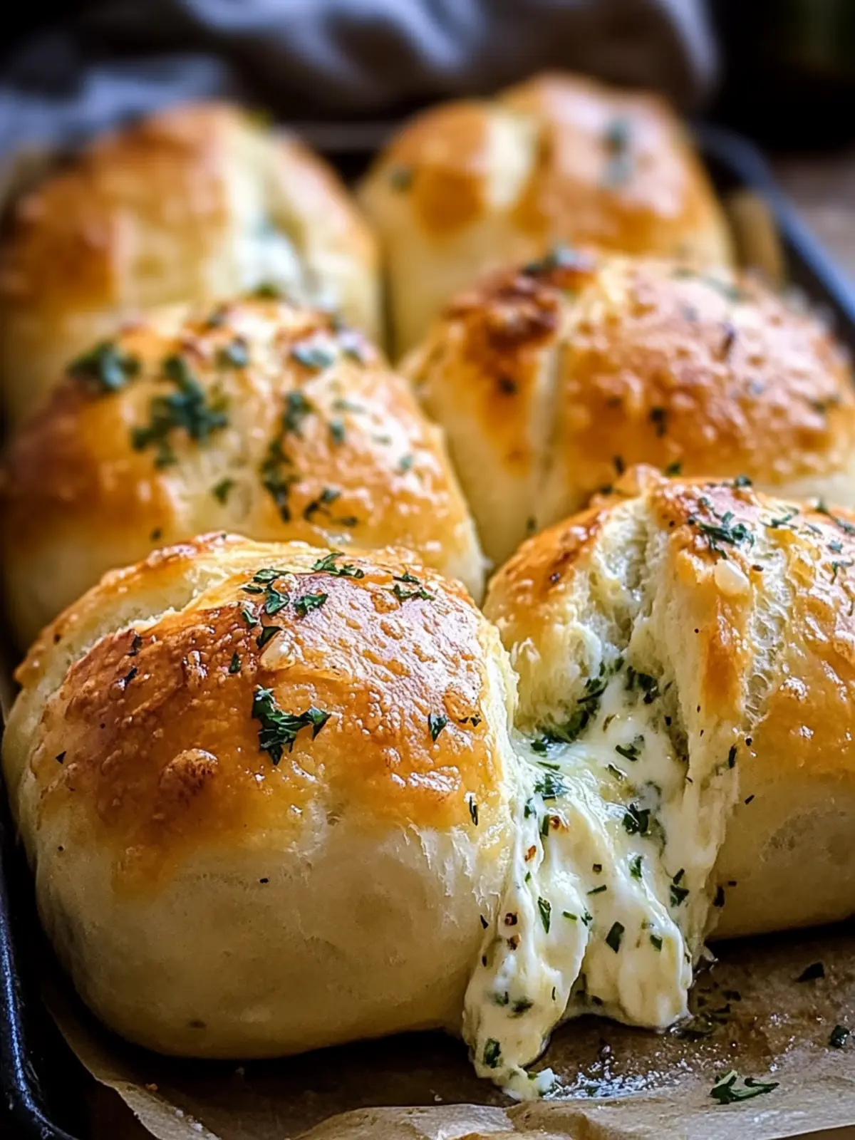 Savory Stuffed Garlic Cream Cheese Rolls for Quick Appetizers 3 Stuffed Garlic Cream Cheese Rolls