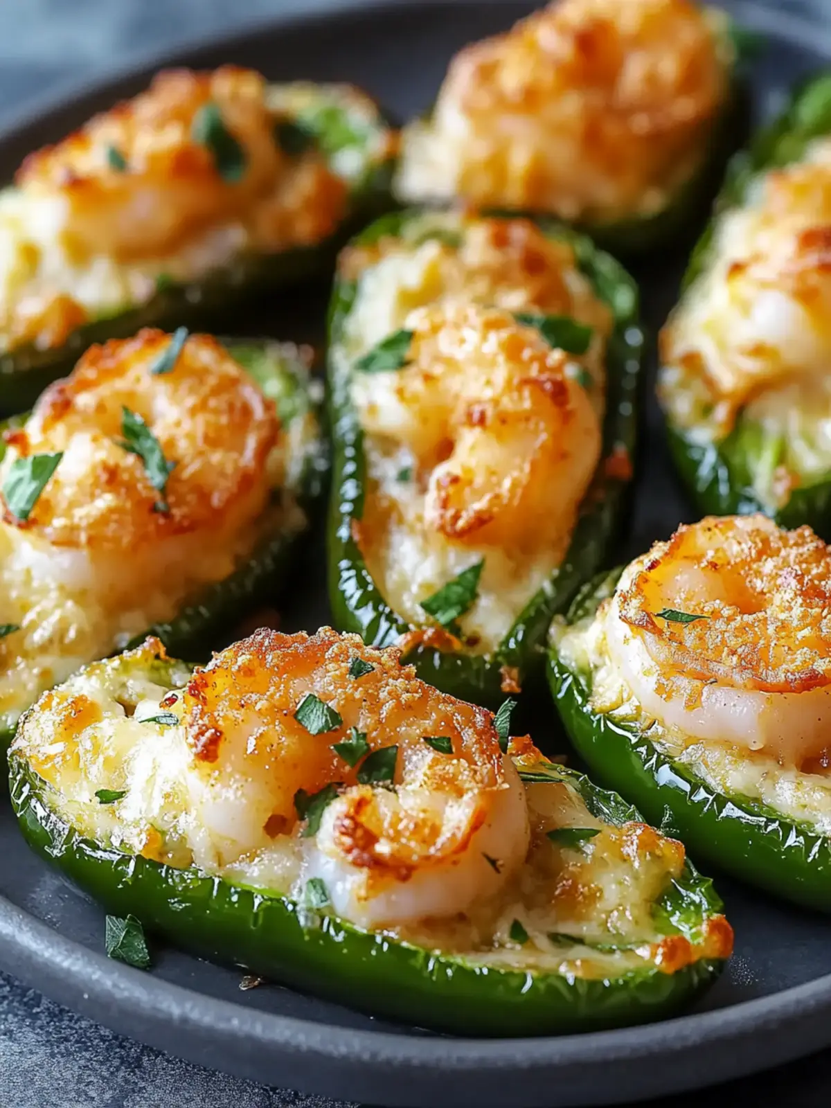Spice Up Your Parties with Shrimp Stuffed Jalapeño Poppers 4 Shrimp Stuffed Jalapeño Poppers