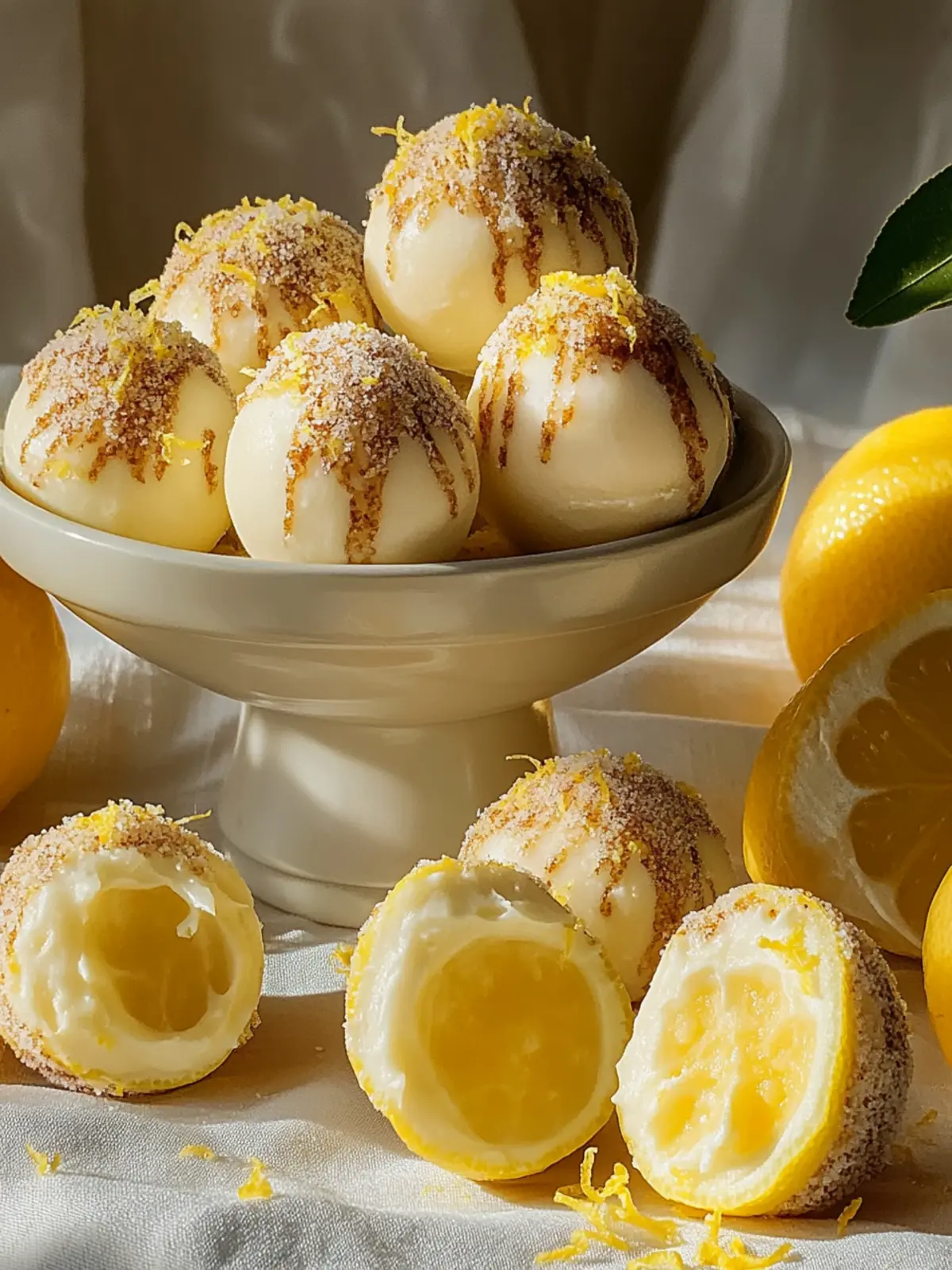 Creamy Lemon Truffles to Brighten Your Dessert Table 3 Creamy Lemon Truffles