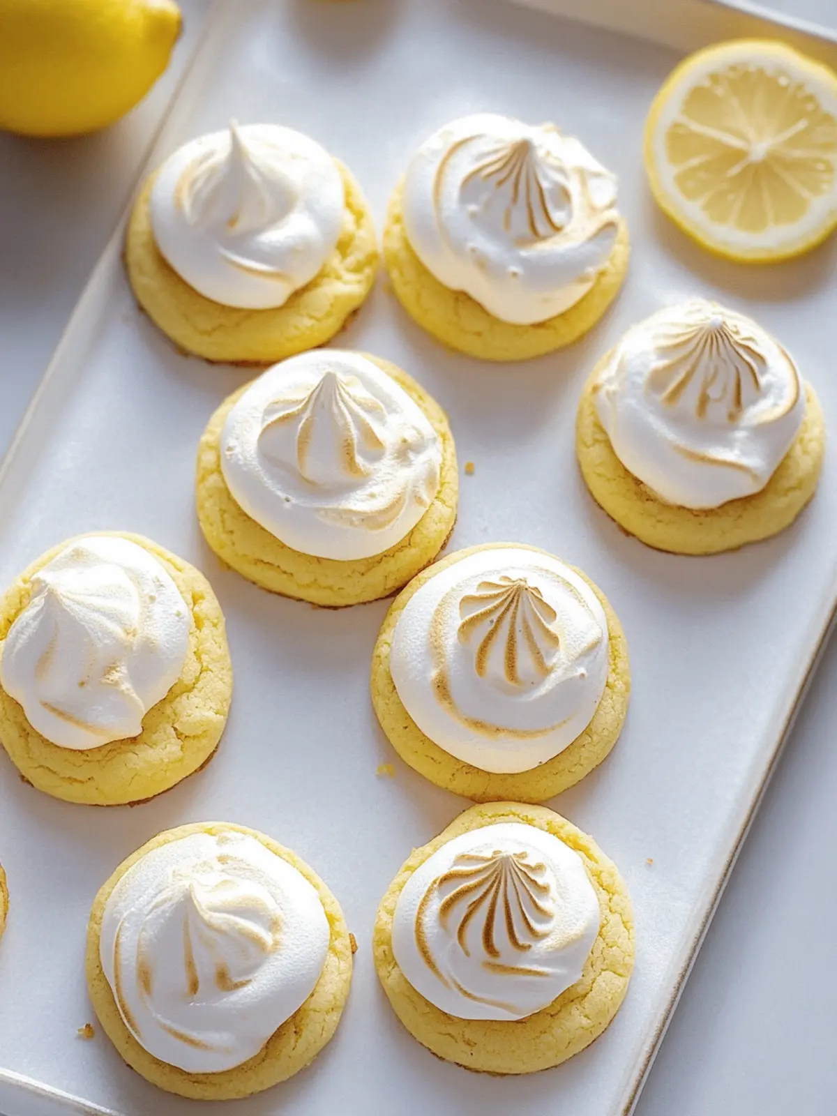 Delicious Lemon Meringue Cookies That Melt in Your Mouth 4 Lemon Meringue Cookies