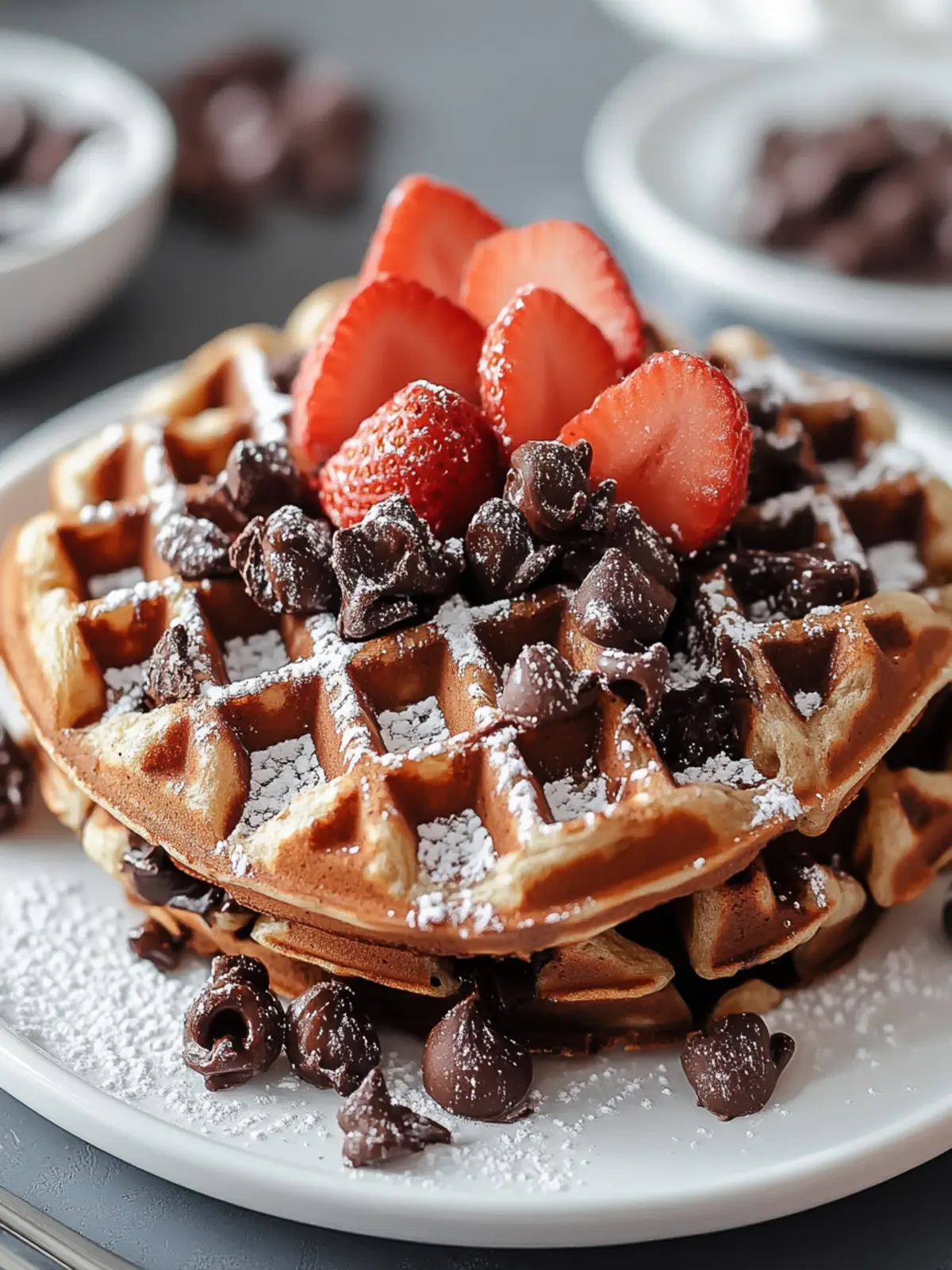 Irresistible Brownie Waffles: A Sweet Breakfast Delight 5 Brownie Waffles