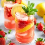 Delightful Strawberry Lemonade Mocktail for Summer Joy 8 Strawberry Lemonade Mocktail
