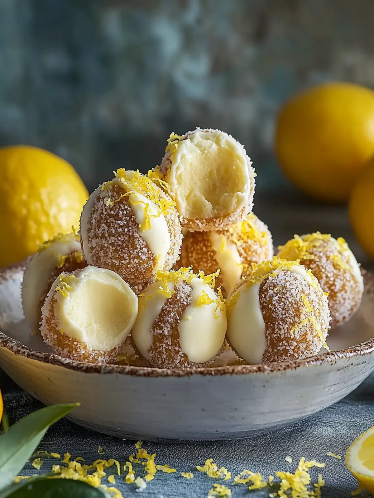 Creamy Lemon Truffles to Brighten Your Dessert Table 5 Creamy Lemon Truffles