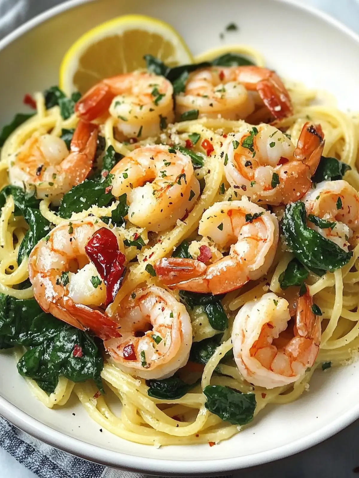 Delicious Shrimp Spinach Pasta: Your Quick Dinner Solution 3 Shrimp Spinach Pasta