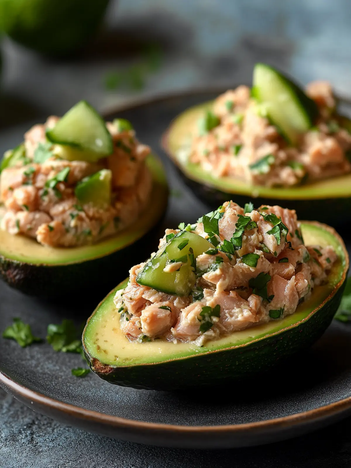 Tuna Stuffed Avocados: Quick, Healthy Delight in 10 Minutes 5 Tuna Stuffed Avocados