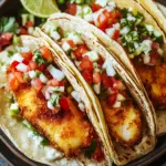 Crispy Fish Tacos: Quick & Flavorful Weeknight Delight 2 Crispy Fish Tacos