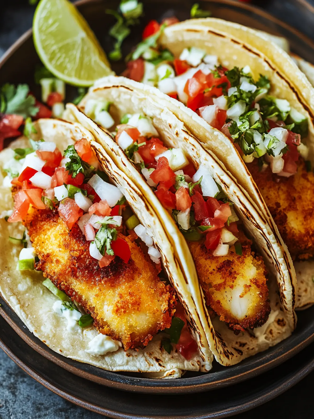 Crispy Fish Tacos: Quick & Flavorful Weeknight Delight 5 Crispy Fish Tacos